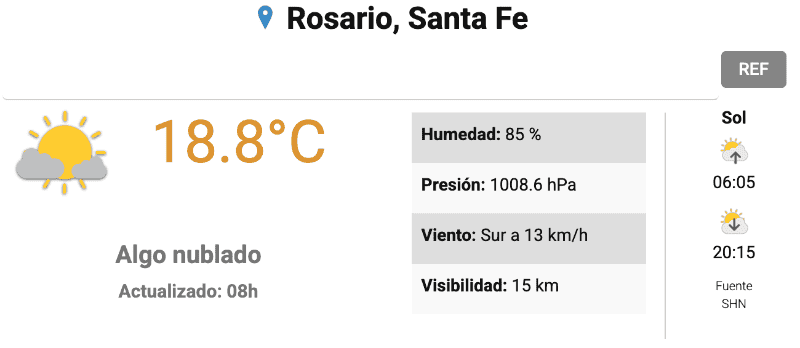 &nbsp;Así amaneció la ciudad.