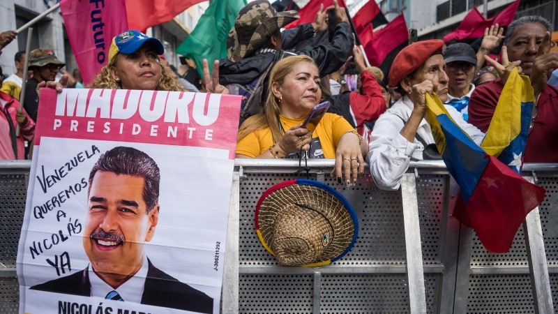 Movilizaciones en Caracas.