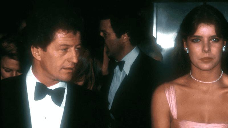 Caroline de Monaco y Philippe Junot en Francia en 1979&nbsp;