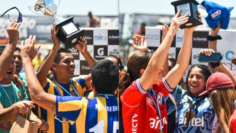 Sportivo Luqueño, de Luque, y Nacional, de Montevideo, se llevaron las copas en La Florida.