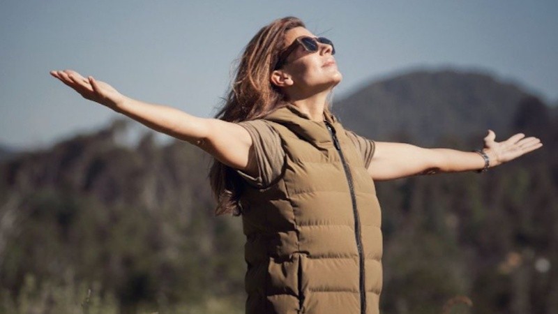 La empresaria de 51 años, se encuentra actualmente en la Patagonia, rodeada de sus afectos.