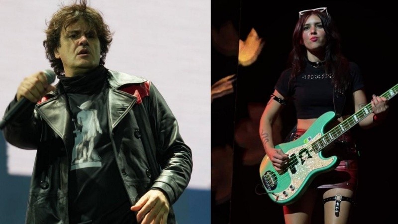 Ciro Martínez y Luli Bass.