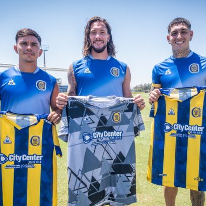 Pizarro, Ledesma y Ávila, los refuerzos canallas fueron presentados en Arroyo Seco.