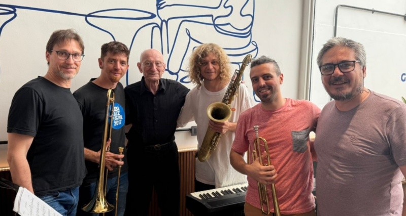 El sexteto de Helio Gallo.&nbsp;