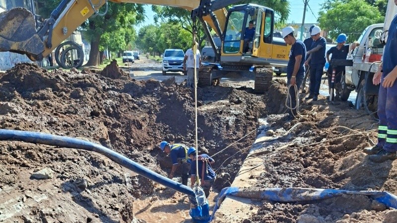 El personal intervenía con expectativa de seguir hasta la noche.