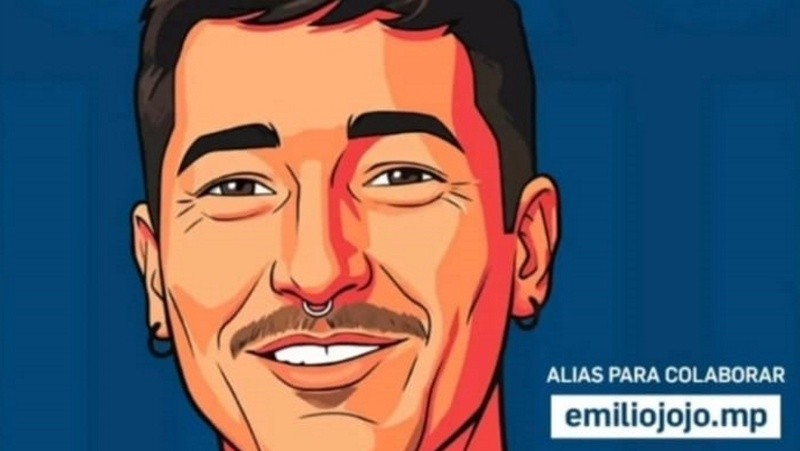 Los familiares de Javier se pusieron en campaña para recaudar fondos.&nbsp;