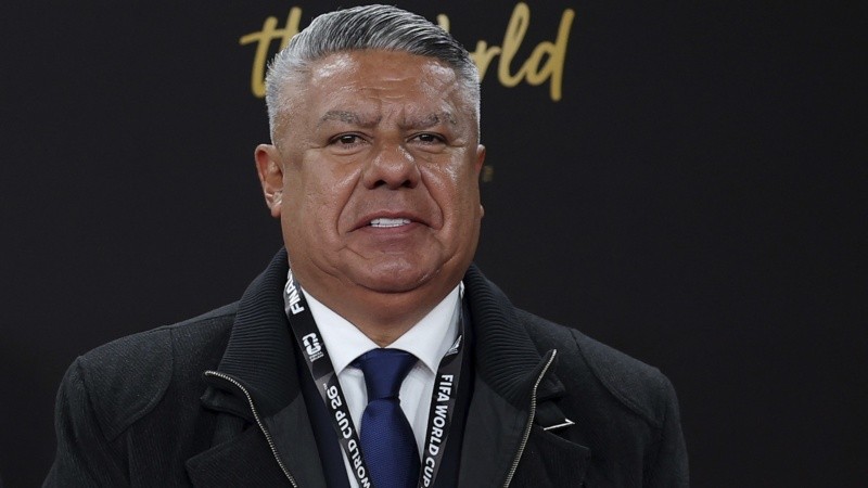 Tapia pasó por la alfombra roja antes del sorteo del Mundial 2026.