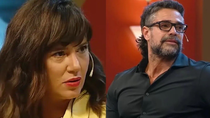 Griselda Siciliani y Luciano Castro.