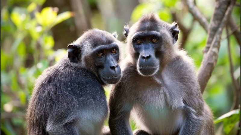 El macaco rhesus fue estudiado en Puerto Rico.