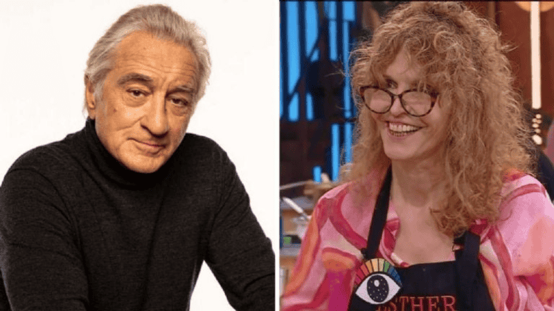 La legendaria actriz Esther Goris, sorprendió a todos por su anécdota con Robert De Niro.