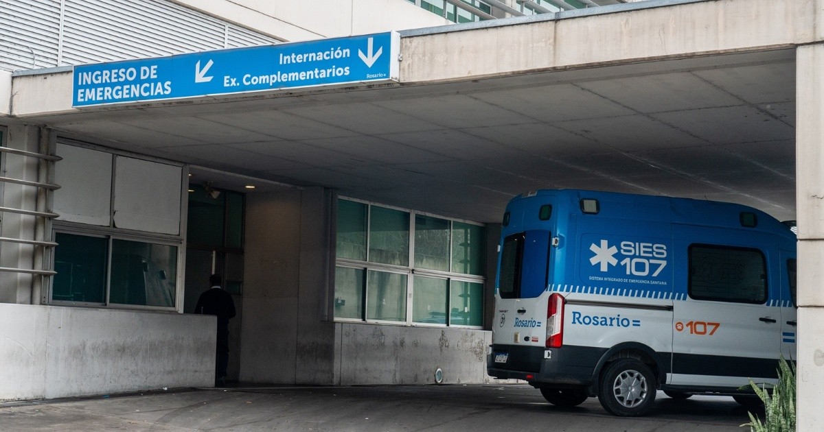 Ingreso de la guardia del Hospital de Emergencias Clemente Álvarez (Heca) de Rosario