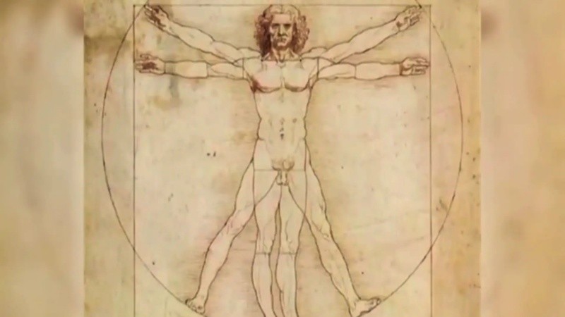 El famoso dibujo de Leonardo da Vinci se basó en las proporciones del cuerpo masculino descritas por Marco Virtruvio Polión en su tratado 