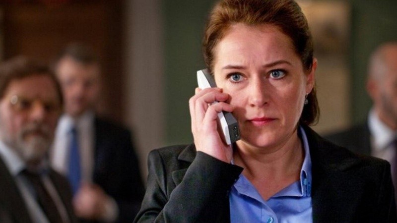 La actriz Sidse Babett Knudsen encarna a Birgitte Nyborg, la primera ministra danesa en la serie 