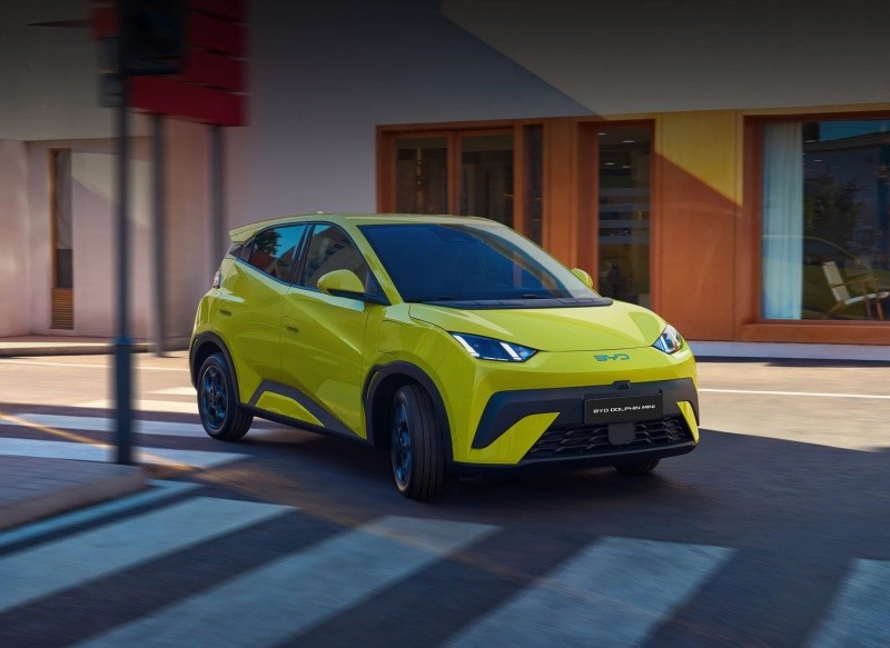 El Dolphin Mini&nbsp;es el modelo más compacto de BYD.