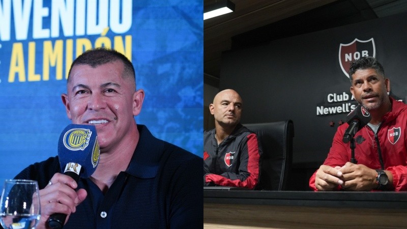 Almirón debuta en el banco de Central; la dupla Orsi-Gómez hace su estreno en Newell's.