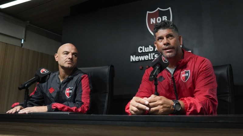 Orsi-Gómez, la dupla en la que todo Newell's deposita las esperanzas para repuntar en la cancha.