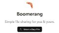 Boomerang es la nueva aplicación de transferencia de archivos creada por el cofundador de WeTransfer.