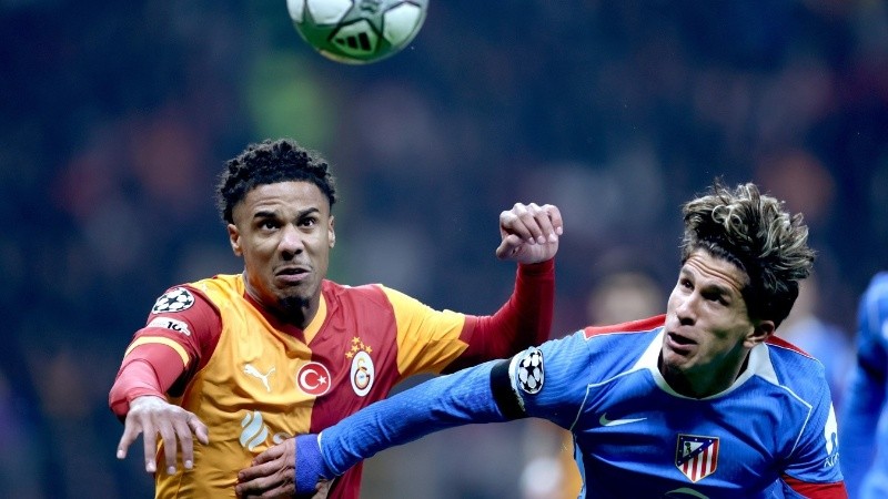 El hijo del Cholo anotó en Estambul. (EFE)