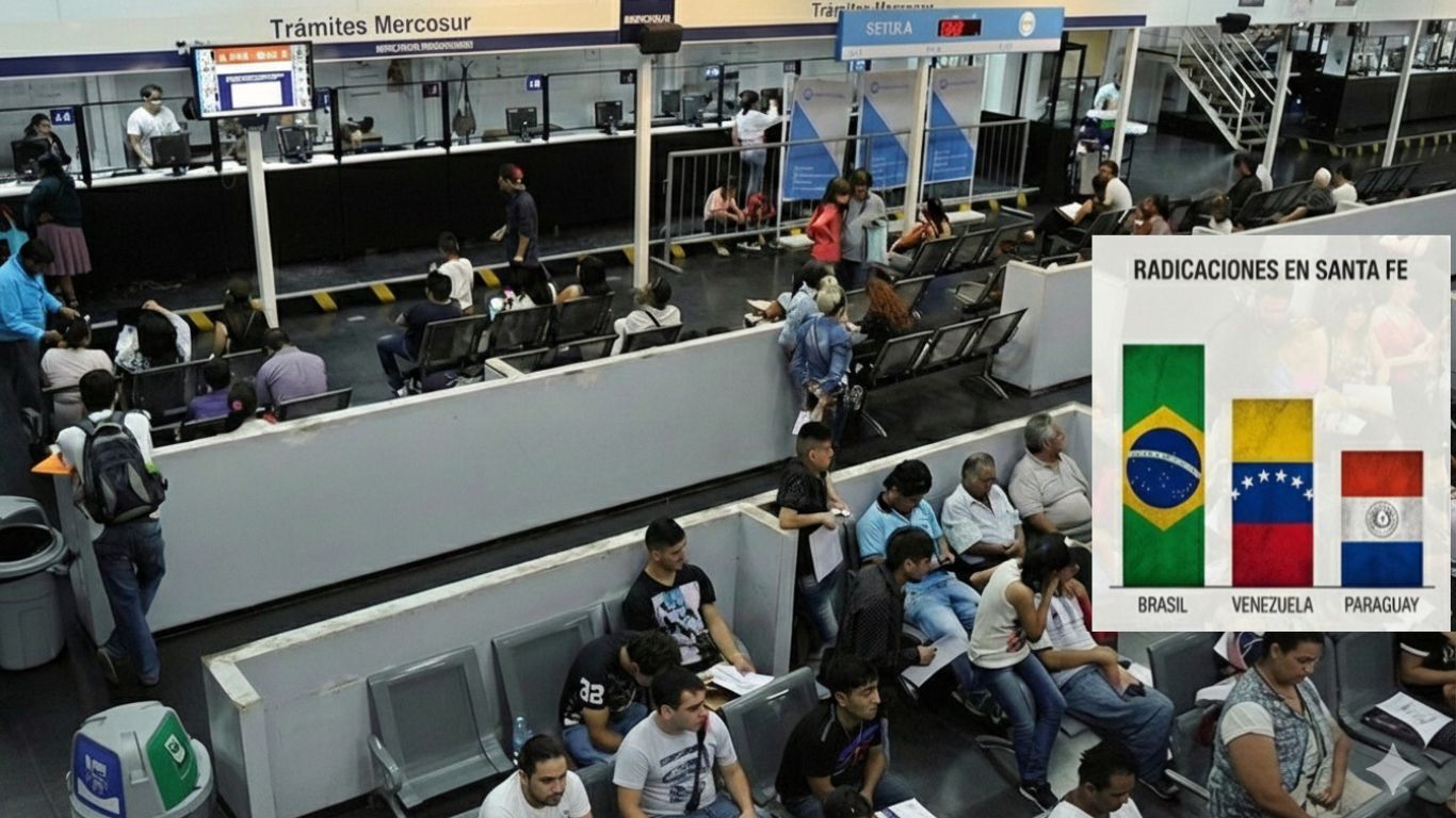 Brasileños, venezolanos y paraguayos encabezan la lista de los 25.729 extranjeros que se radicaron en la provincia.