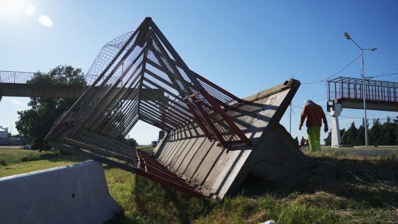 El incidente de este jueves puso de manifiesto una vez más la ausencia de mantenimiento de Circunvalación.