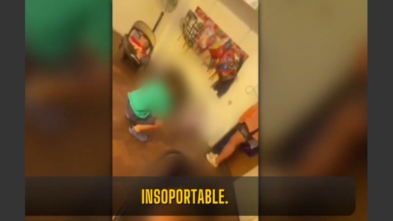 Uno de los videos de maltrato verbal que se difundieron del caso.