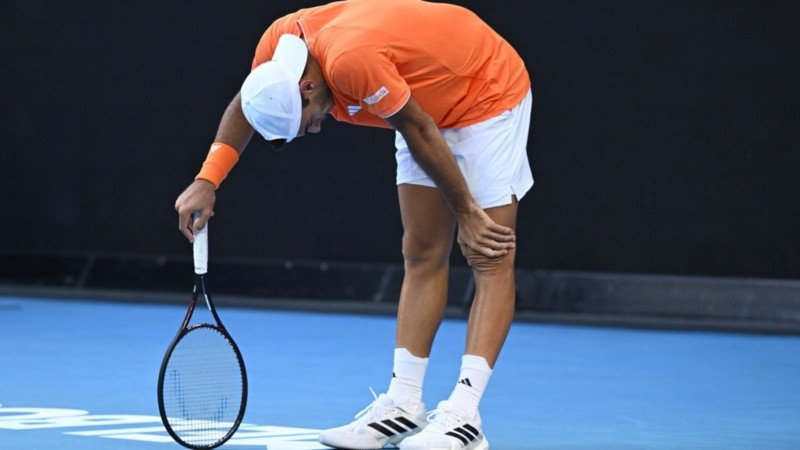 Cerúndolo cayó en octavos del Australia Open.