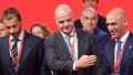 El presidente de la FIFA, Gianni Infantino intentó bajar la temperatura tras los rumores del Mundial 2026.