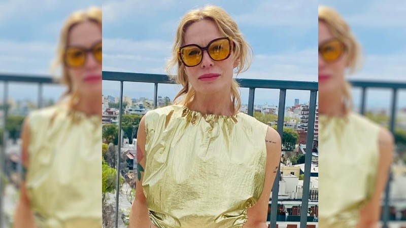 La actriz y cantante Gloria Carrá.