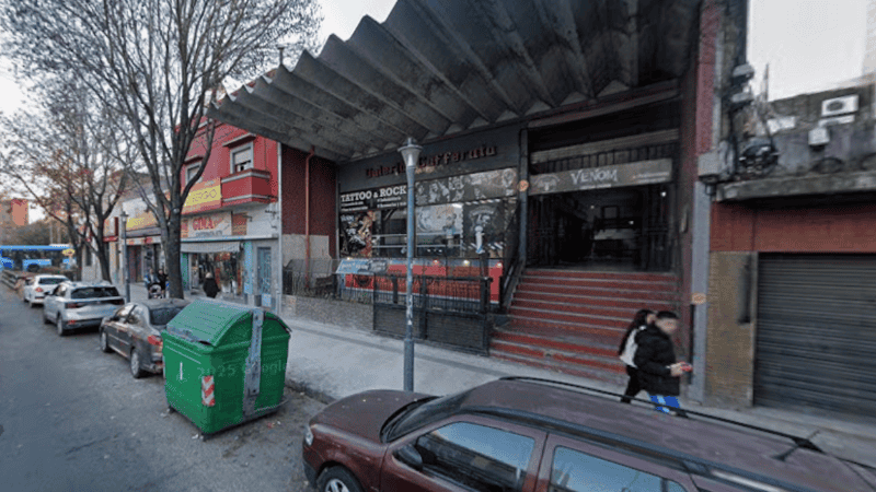 El incendio ocurrió en uno de los locales de la galería de Cafferata al 600