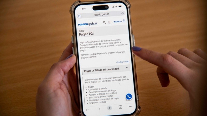 El pago anticipado de la TGI tiene un 15% de descuento.