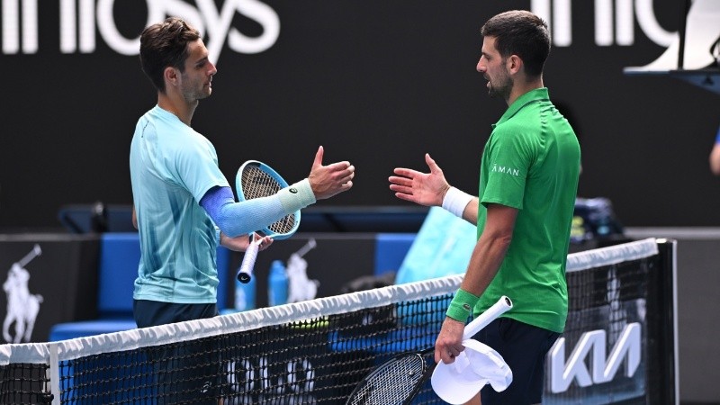 Musetti había ganado los dos primeros sets por 6-4 y 6-3.