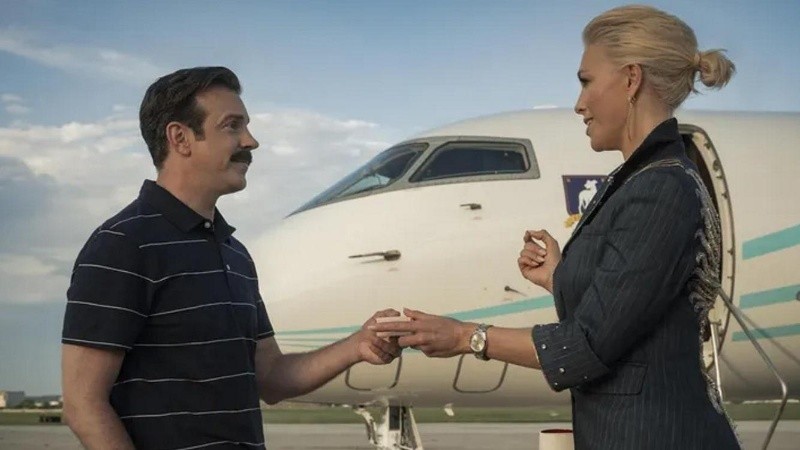 Una de las postales de la temporada 4 de 'Ted Lasso'.