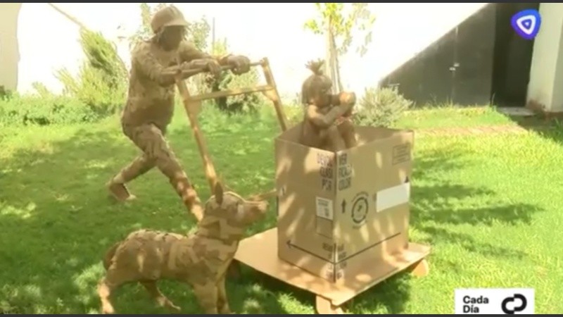 La obra más reciente de la artista.