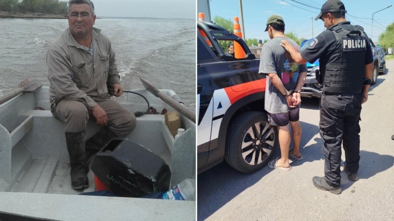 Quique Berón, almacenero isleño, fue fusilado por su hijo durante una discusión.