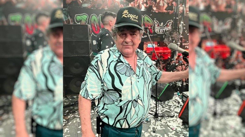 El cantante Cacho Deicas.