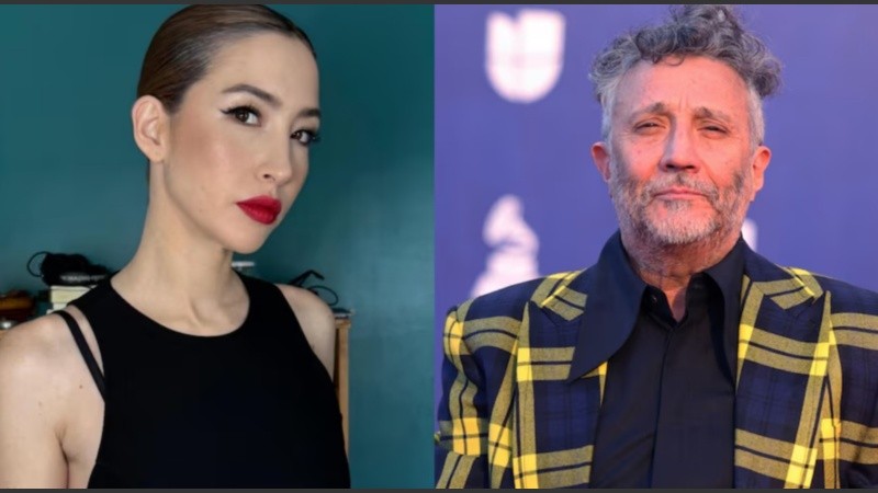 La actriz está con el músico en Uruguay