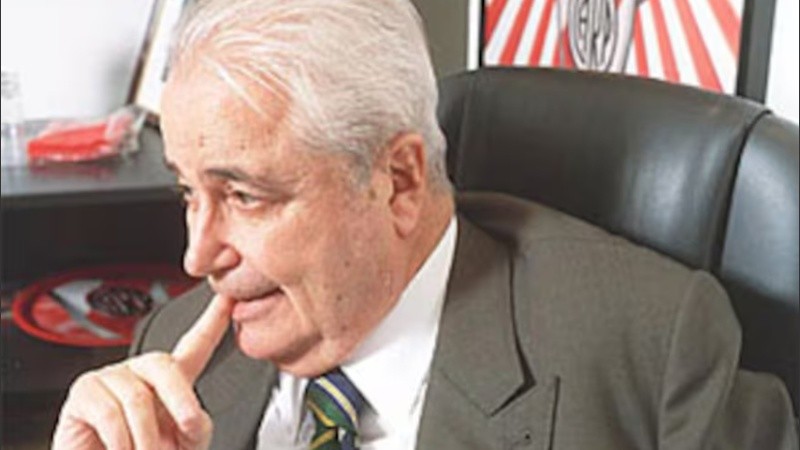 Alfredo Davicce, uno de los presidentes más destacados de la rica historia riverplatense.