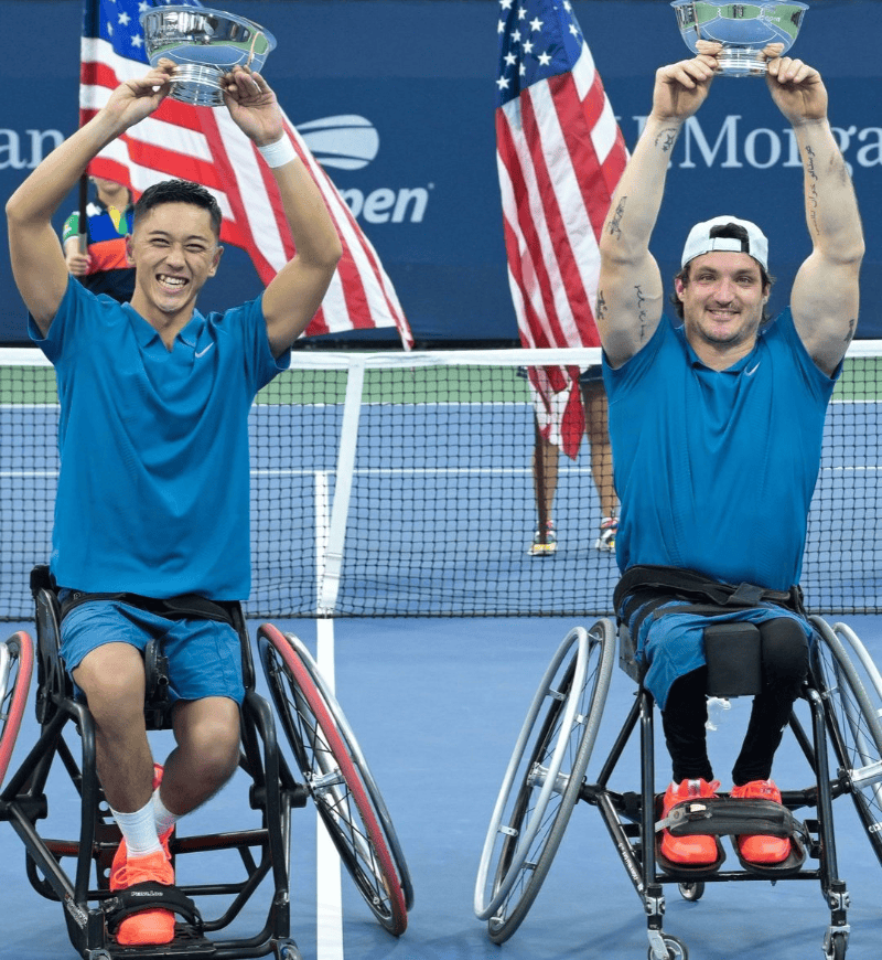 Gustavo Fernández hizo historia y completó el Grand Slam carrera en dobles.&nbsp;