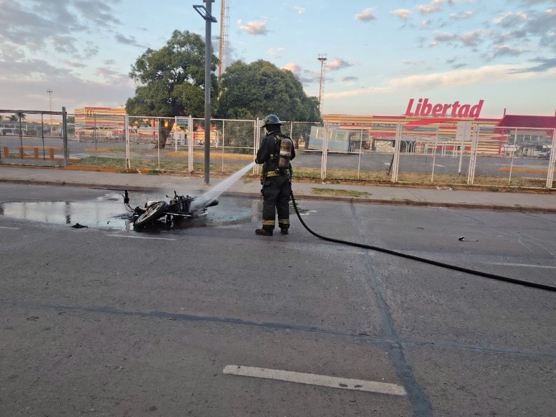 Zapadores trabajando en el lugar.&nbsp;
