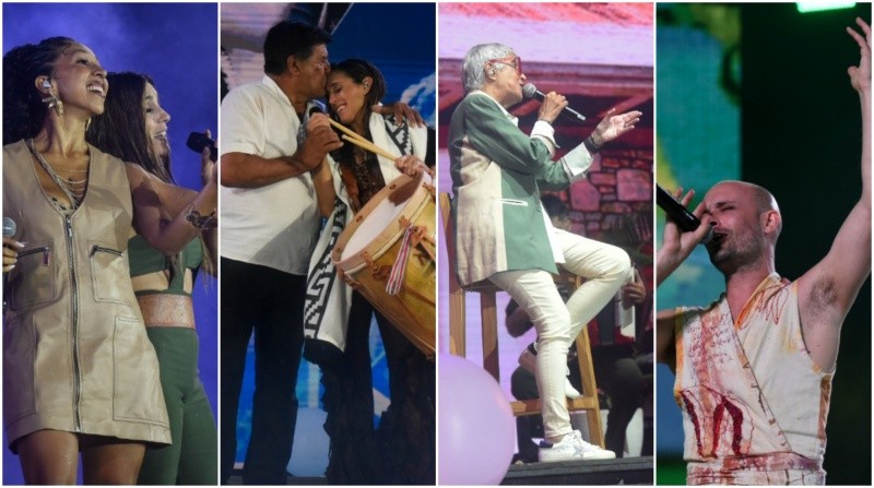 Soledad en el escenario de Cosquín.&nbsp;