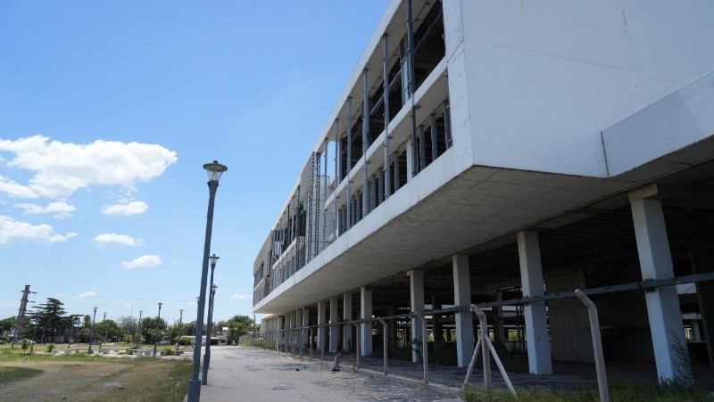 &nbsp;El hospital está ubicado en Circunvalación y San Martín, del lado de Villa Gobernador Gálvez (Foto: Alan Monzón)
