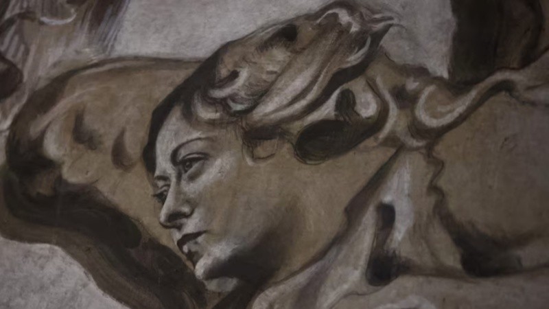 El ángel con cara de Meloni.