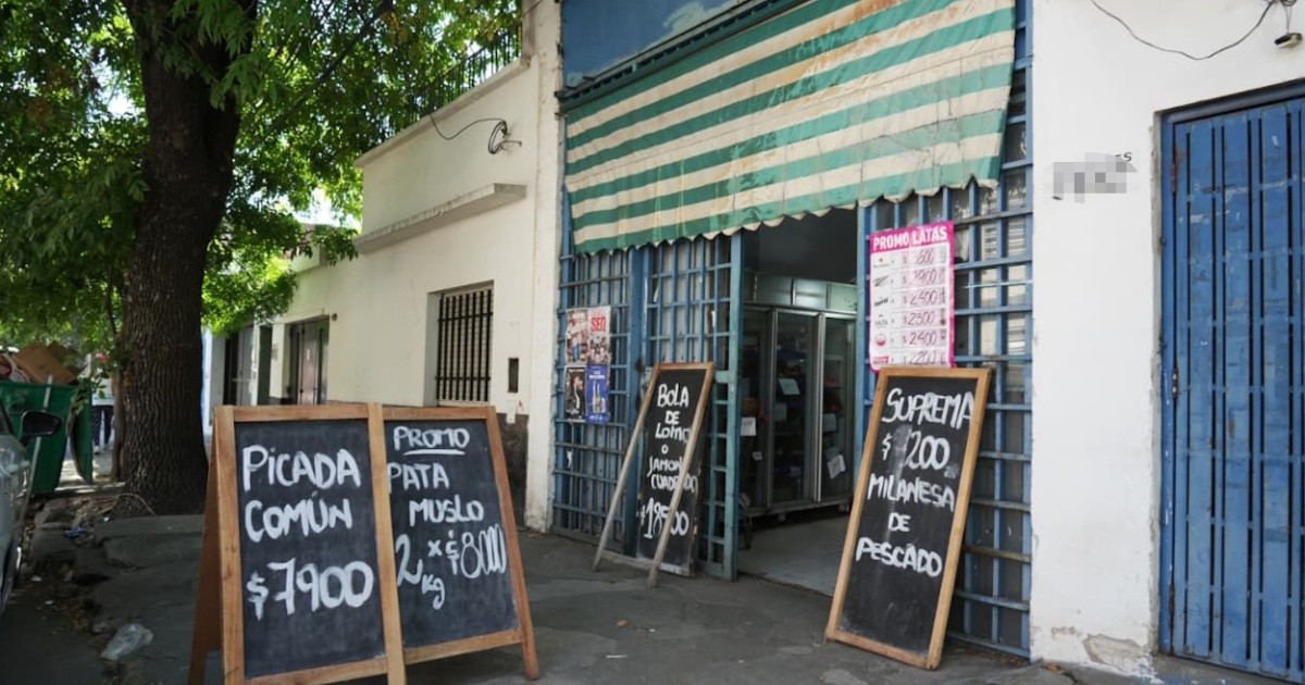 Fachada de un supermercado chino donde ocurrió una agresión
