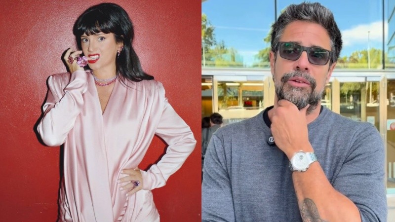 Griselda Siciliani y Luciano Castro.