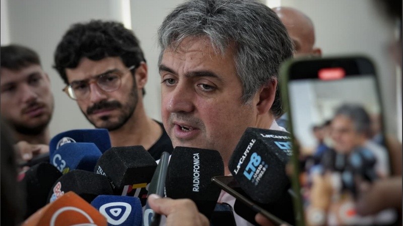 El ministro de Seguridad Pablo Cococcioni se refirió a la desaparición y muerte de Luna Zárate.