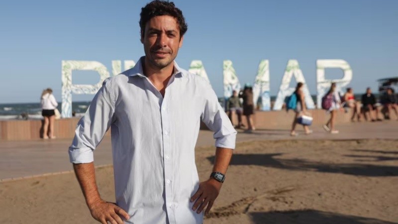 El intendente de Pinamar, Juan Ibarguren.