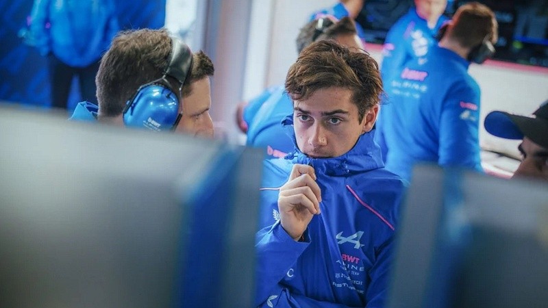 La actividad para Colapinto continuará entre el 11 y el 13 de febrero en el Circuito Internacional de Bahréin (Alpine).