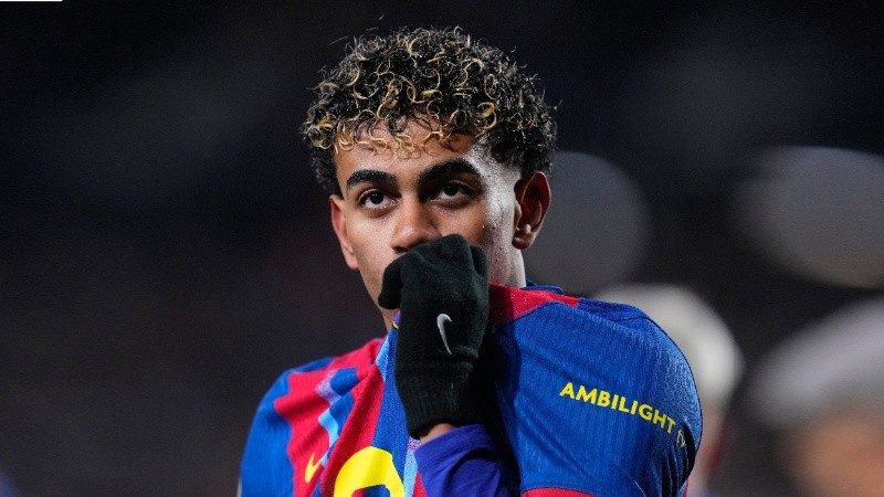 El Barça llegó a este choque con varias bajas de peso como Pedri y Raphinha, pero apareció Yamal (EFE).