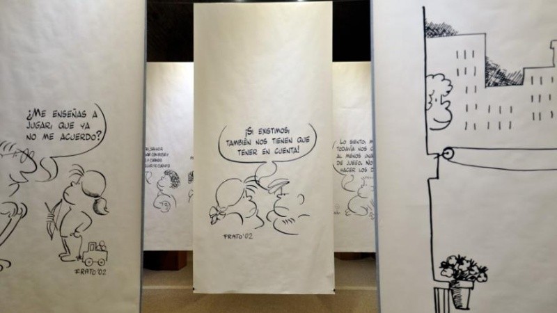 Una postal de la muestra 'Imaginar la ciudad'.