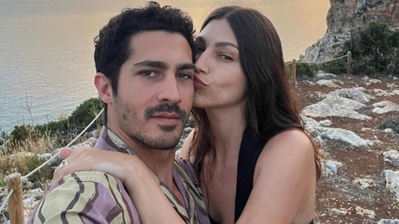 El Chino Darín y Úrsula Corberó.